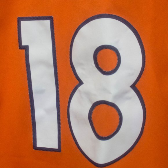 NFL Peyton Manning Denver Broncos Jersey Nike Size Large Youth 14/16 - Picture 2 of 7